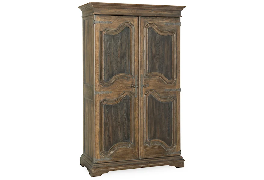 Hill Country Lakehills Wardrobe by Hooker Furniture at Esprit Decor Home Furnishings